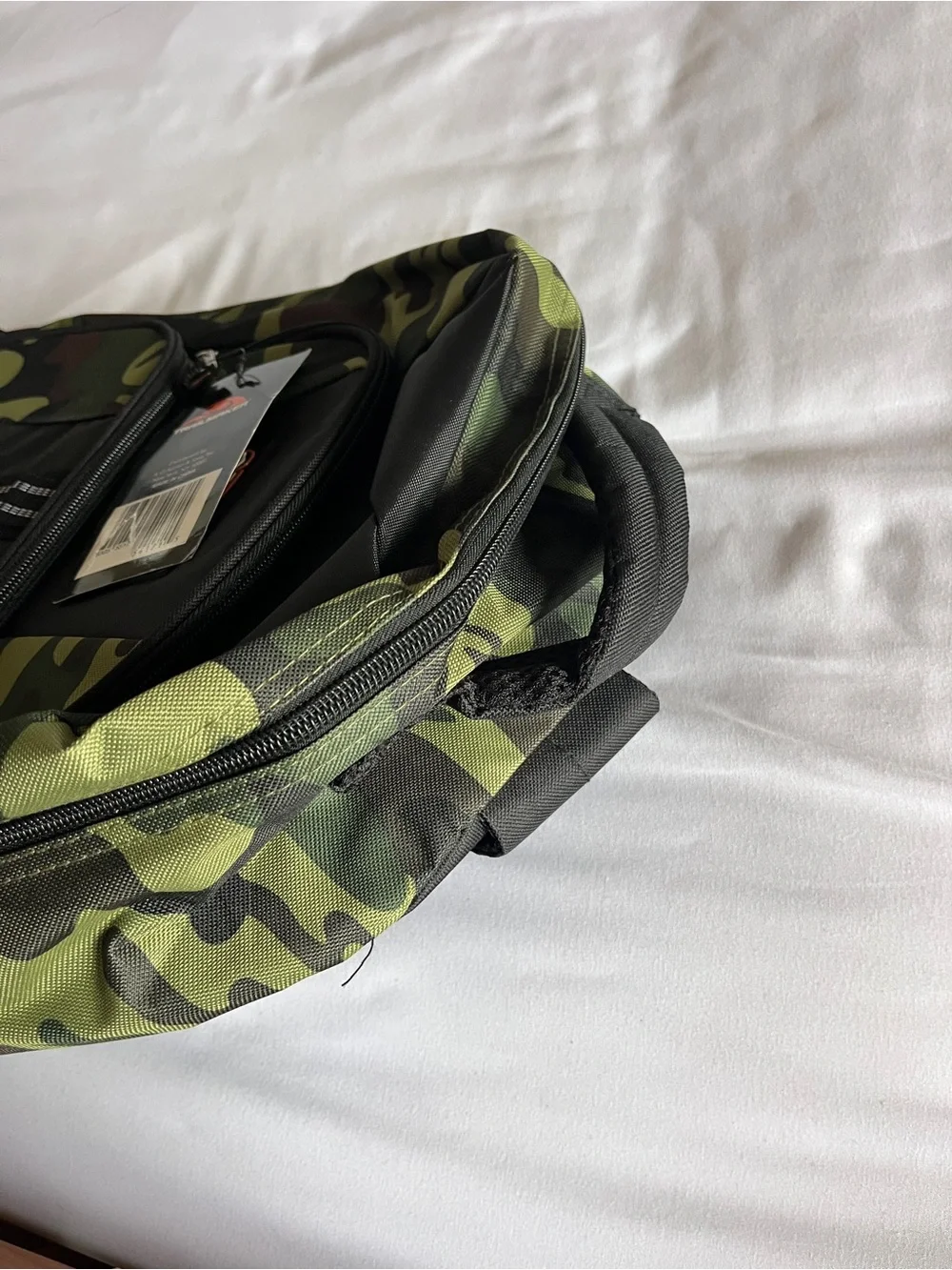 Brand New Trailmaker Camouflage Backpack Green/Black School Travel Bookbag